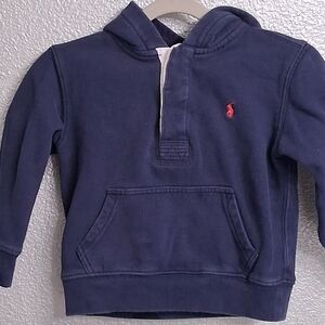 Navy Blue Kids Hoodie by Ralph Lauren    Size 3T